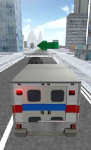 Robot d'ambulance transform 3D 4