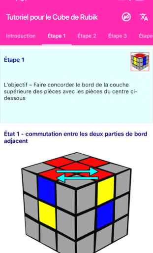 Tutoriel pour le Cube de Rubik 2