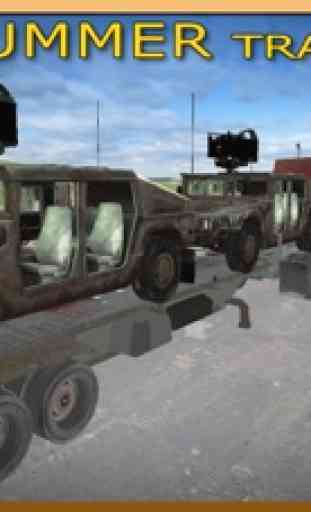 Army Hummer Transporter Truck Driver - Trucker Man 1
