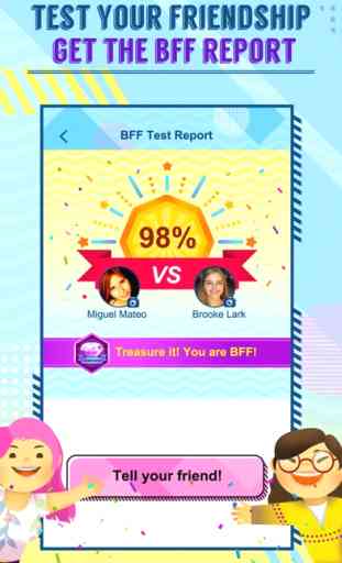 BFF Friendship Test - Quiz et jeux 1