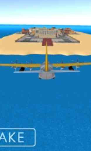 Car Transporter Airplane Sim 4