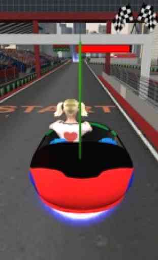 Simulateur de voiture de course de pare-chocs-3D F 3