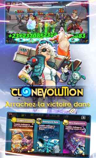 Clone Evolution: RPG Battle 2