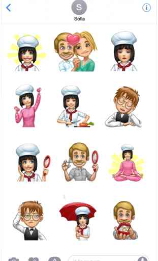 Cooking Fever Stickers - Mega Pack 3
