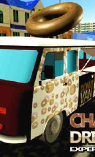 Donut van simulateur livraison & conduite camion 1