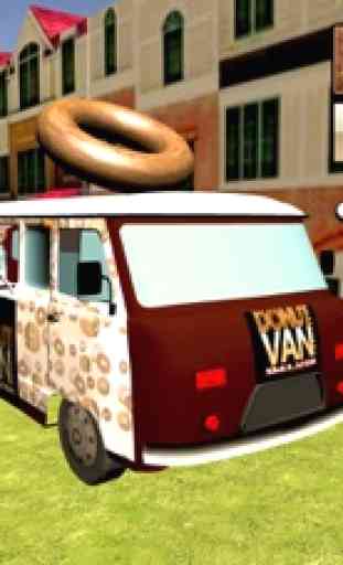 Donut van simulateur livraison & conduite camion 2