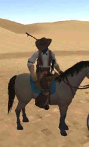 Simulateur d'équitation western cowboy 3