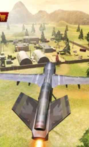 Drone Attaque Simulator 3D - Air Force UAV Grève contre les terroristes WW2 2