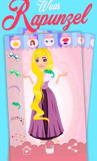 Dress Up - Princesse Raiponce 1