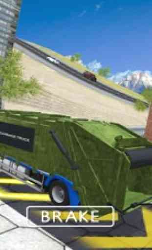 En volant Des ordures un camion Simulateur 2017 3