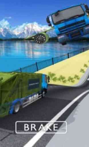 En volant Des ordures un camion Simulateur 2017 4