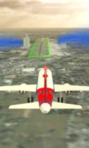 En volant Simulateur d'avion 3 1