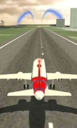 En volant Simulateur d'avion 3 2