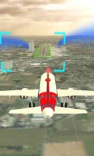 En volant Simulateur d'avion 3 3