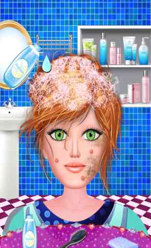 Salon de maquillage des cheveux de mode 3