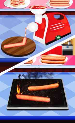 Hot Dog Maker 2017 - Jeux de cuisine Fast Food Del 2