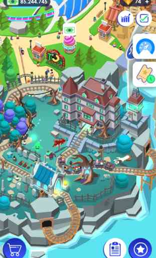 Idle Theme Park - Jeu Magnat 3
