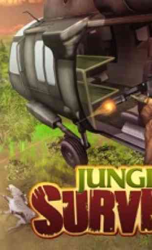 Jungle Survival Hero Escape - Simulateur De Chasse 1