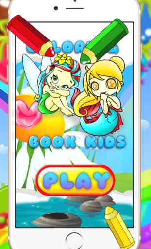 Fée livre de coloriage et de peinture pour les tout-petits HD Lite Gratuit - Educational dessin jeux pour enfants colorés pour les petits garçons et les filles enfants 1