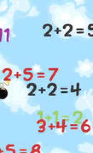 Furry Math Friends - Jeu de mathématiques pour les enfants. Apprendre l'algèbre, le calcul et l'addition pour l'éducation préscolaire, de la maternelle ou à l'école. Apprendre à compter, calculer et ajouter. Gratis, amusant, éducatif! 3