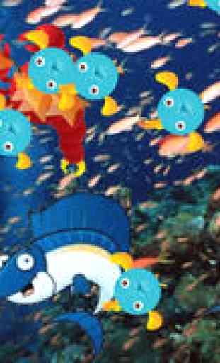 Jeu de mémoire des poissons pour les bambins et les enfants: explorer l'océan ! GRATUIT - Jeux pour enfants - app pour bébés - jeux de mémoire - jeux mémoire 3