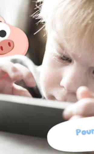 Joue Gratuit avec les cartoons des animaux de la ferme Jeu Puzzle pour bébés et enfants d`âge préscolaire 4
