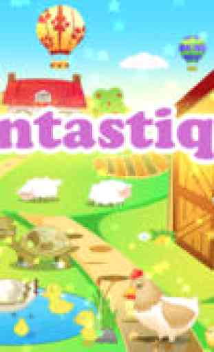 La ferme Puzzles 123 gratuit - un jeu amusant et éducatif pour les enfants 1