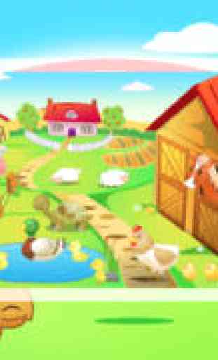 La ferme Puzzles 123 gratuit - un jeu amusant et éducatif pour les enfants 4