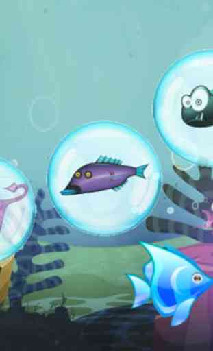 Poissons pour les tout-petits - Jeux pour enfants - Coloriage - aquarium pour les enfants - GRATUIT 4