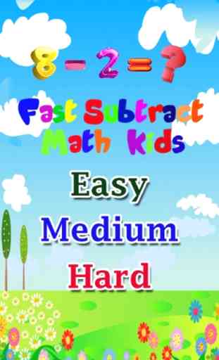 Soustraire rapide Math réponse Vrai ou Faux pour les enfants gratuit 1