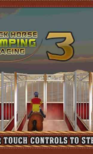 Black Horse Racing 3D Saut 1