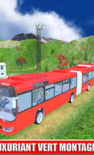 Colline Touristique Autobus 3D 3