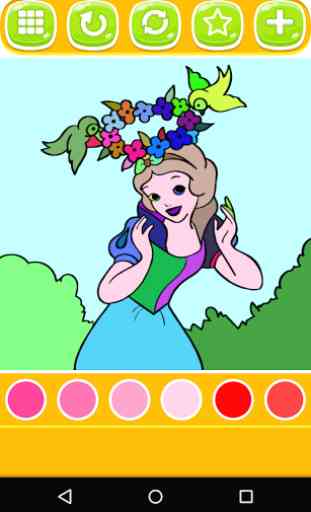 Coloring For Kids - Princess 3