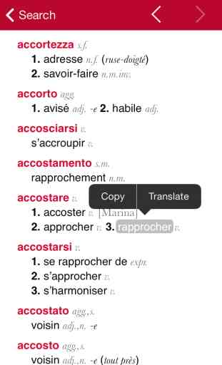 Dictionnaire Accio Français-Italien 3