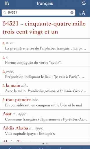 Dictionnaire et verbes français 3