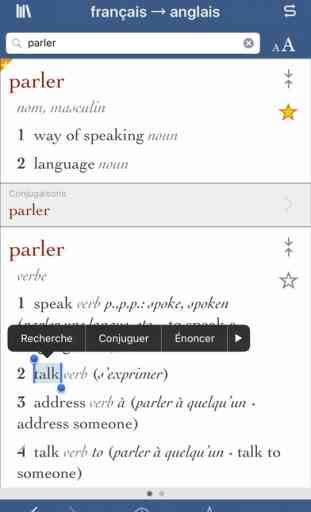 Dictionnaire et verbes français-anglais 1