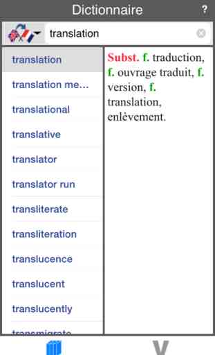 Dictionnaire Français-Anglais (Offline) 2