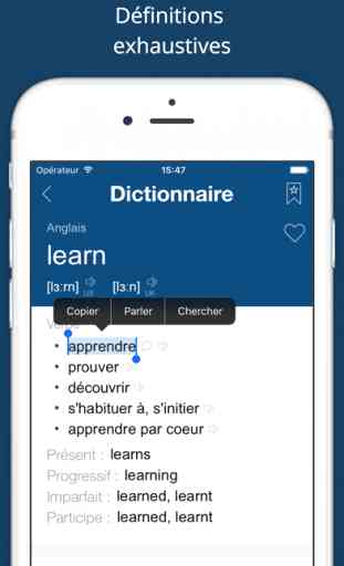 Dictionnaire & Traduction Anglais Français Gratuit 2