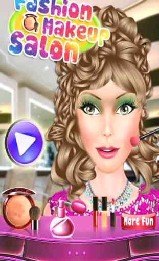Fashion Makeup Salon - beautiful celebrity games 3