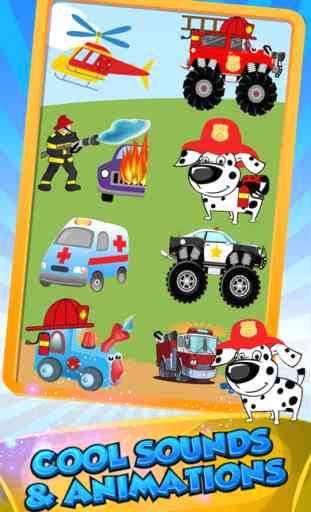 Feu de pompier Truck Jeux pour les enfants free 3