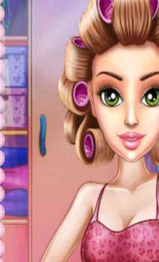 Fille de retour Sharon:Maquillage Salon Robe jeux 4