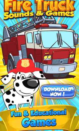 Fire-Fighter Patrol Truck Games For Kids 1