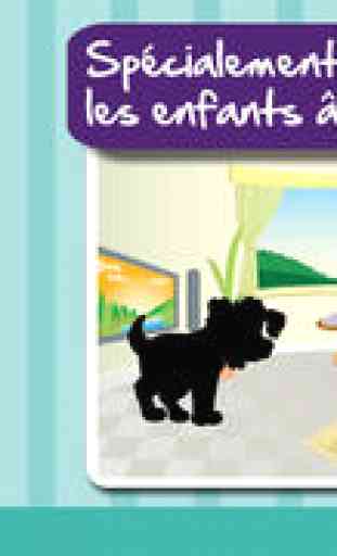 Gratuit Jeu-Silhouette-Tache-Noire animaux domestiques Cartoon 2