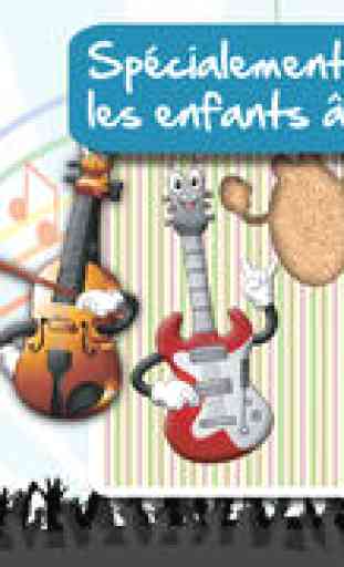 Gratuit Puzzle Instruments de Musique Cartoon 2