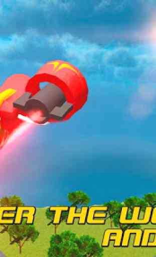 Skydiving Flying Air Race 3D 2