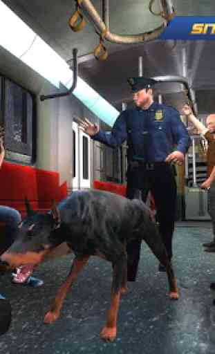Subway & Prison Police Dog Sim 3