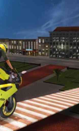 moto bicyclette cascade course 3