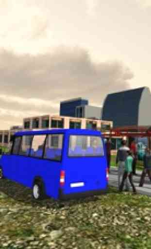 Simulateur de tour de minibus 2017 et conduite 3