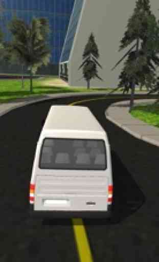 Simulateur de tour de minibus 2017 et conduite 4