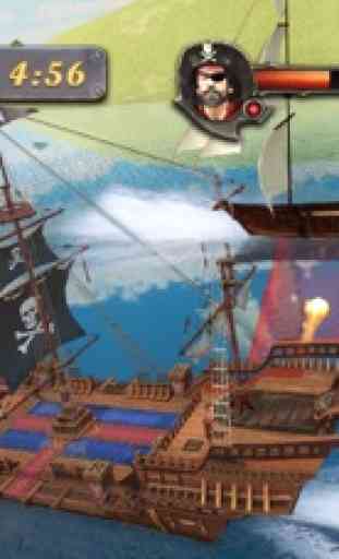 bateau pirate bataille mer 3D 2